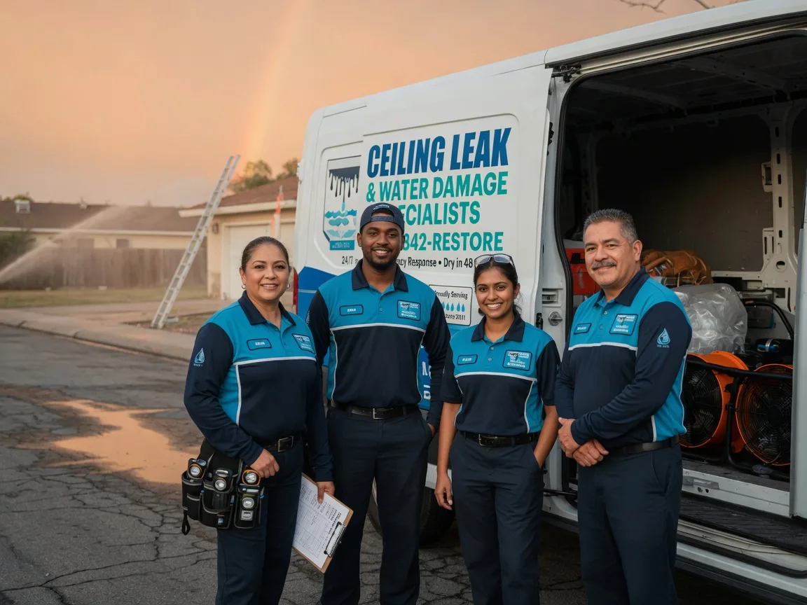 Ceiling Leak Cleanup company in Lefor, ND